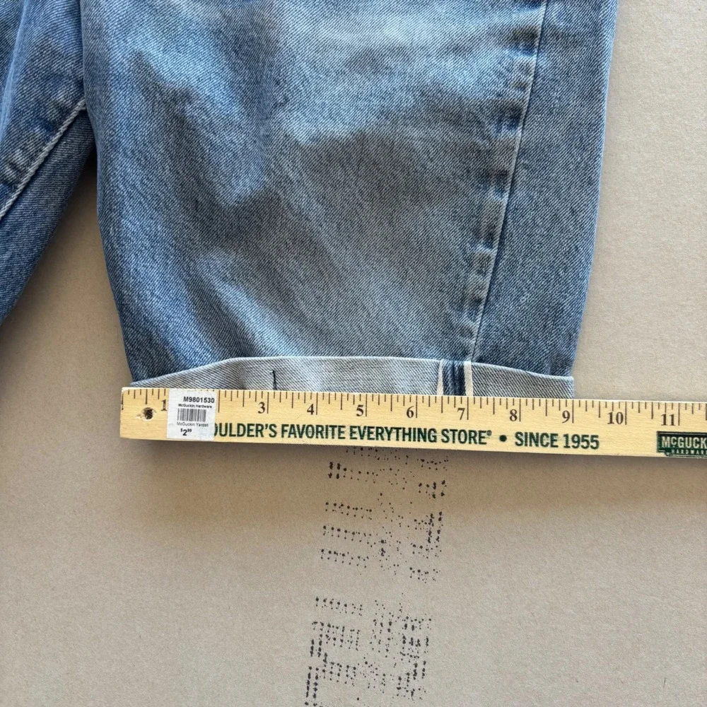 Vintage 80s Levis 501 Selvedge Denim Jean Shorts Light‎ Wash Button Fly